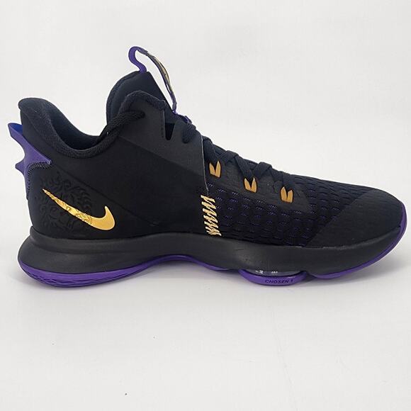 Nike LeBron Witness 5 Lakers Basketball Shoe Men's Size 14 - Picture 7 of 13
